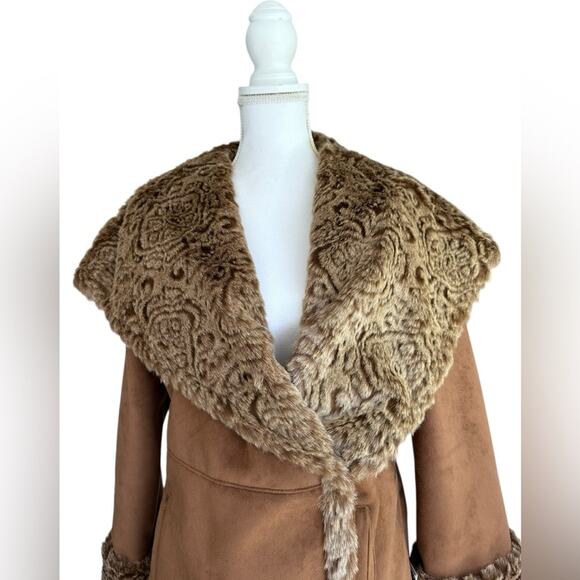 Terry Lewis - Luxuries Faux Suede and Fur Jacket, sizePS, NWT - Picture 2 of 16